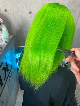 ミディアム カラー 國分 伸也のヘアスタイル