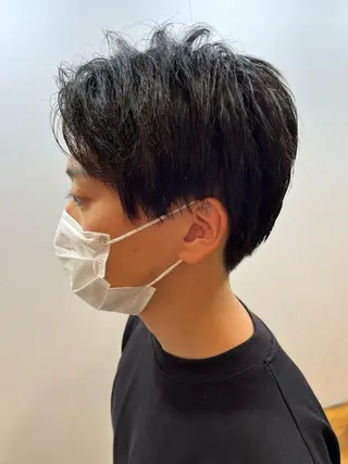 メンズ 金山/レイヤー カット/Hikariのヘアスタイル