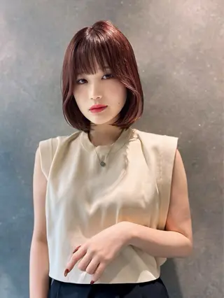 ショート Rita/髪質改善 /透明感カラーのヘアスタイル