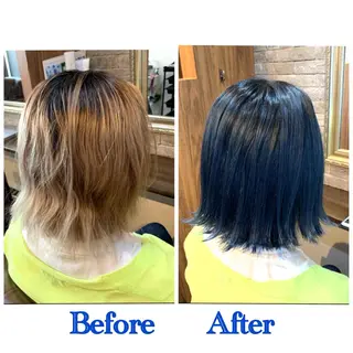 ショート カラー HairDesign Azurのヘアスタイル