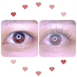 マツエク・マツパ モテデザインのプロ モモ🍑のマツエク・マツパデザイン