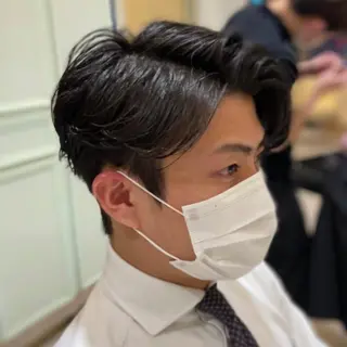 パーマ メンズ メンズ縮毛矯正 ♠️店長下平隼人のヘアスタイル