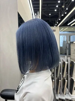 ミディアム 🌈ハイトーンカラー ⋆˚ʚɞにいな🌈のヘアスタイル