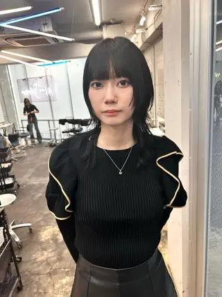 セミロング カラー 🐺ウルフの神🐺 /カラー/けいすけのヘアスタイル