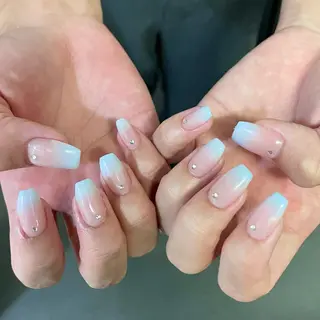 ネイル By moonネイル 🌷ワンホン/韓国風のネイルデザイン