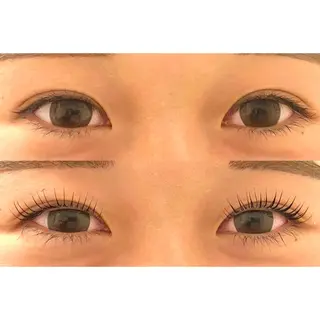 ミディアム カラー パーマ ヘアアレンジ メンズ キッズ ネイル マツエク・マツパ アイブロウ t-under~taachi~所属・taachi Nanaのマツエク・マツパデザイン