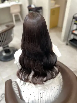 セミロング MOE 福岡韓国ヘア✧︎のヘアスタイル