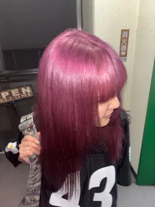 カラー ブリーチ/パーマ ♡MIYUU♡横浜のヘアスタイル