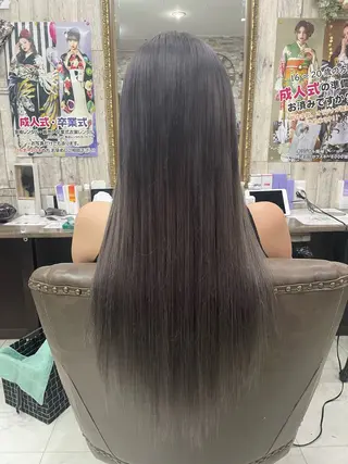 ロング 岡本 恋樺のヘアスタイル