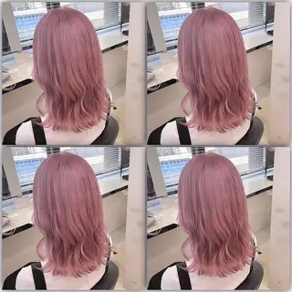 ミディアム カラー ダブルカラー 韓国ヘアKYONのヘアスタイル