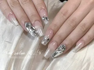 ネイル E.N🦋 長さ出し/持ち込みのネイルデザイン
