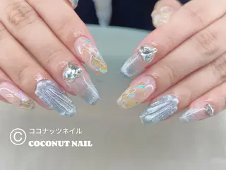 ネイル 神田 ココナッツのネイルデザイン