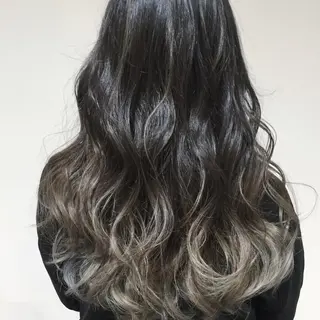 ミディアム カラー AMI Hair  supply所属・髪質改善カラー 韓国風レイヤーのヘアスタイル