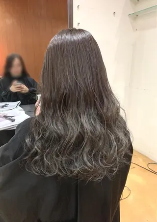 ロング カラー 韓国レイヤーカット★ 小林大樹のヘアスタイル