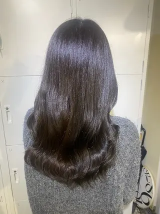 ロング カラー ブリーチカラーと、髪 質改善。HARUKAのヘアスタイル