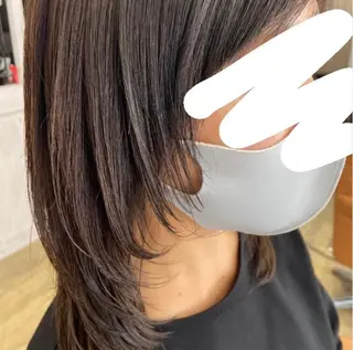 ミディアム 大島 瑞穂　ビズヘアーのマツエク・マツパデザイン