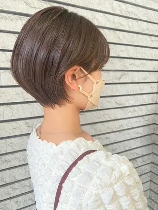 ショート カラー ショート、ボブ シマダマサトのヘアスタイル