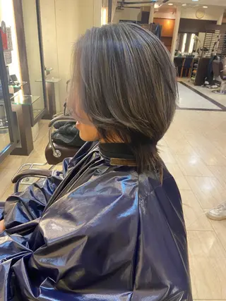 ロング メンズ ブルジオン Bourgeon by BCBG所属・青山 光のヘアスタイル