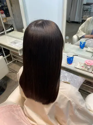 ロング ツヤ感カラー🎀 本美冴のヘアスタイル
