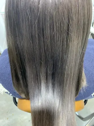 セミロング カラー ヘアアレンジ Sia中野新橋 『JUNYA』のヘアスタイル