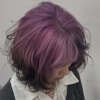 ミディアム 名古屋デザイン SOLAのヘアスタイル