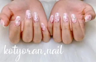 ロング カラー パーマ ヘアアレンジ キッズ ネイル マツエク・マツパ アイブロウ Mona【パラジェル ・長さ出し専門店】のネイルデザイン