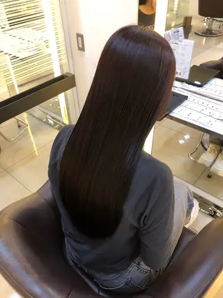 ロング 長山 航来 /縮毛矯正のヘアスタイル