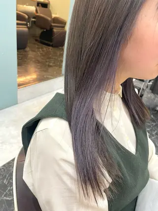 ロング 亀川蓮 Agu hairのヘアスタイル