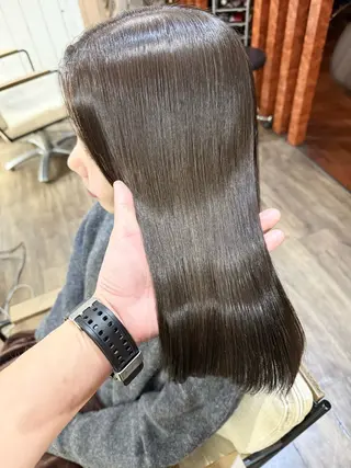 ミディアム カラー パーマ ヘアアレンジ RecheRche【池袋】所属・👑指名率No.1 👑坂口飛翔のヘアスタイル