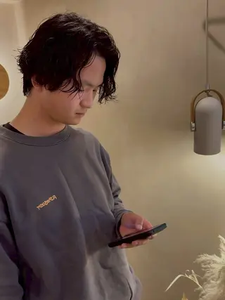 パーマ メンズ メンズパーマ／長岡 坂口祥貴のヘアスタイル