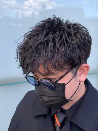 パーマ メンズ メンズパーマ/ 新潟駅/佐藤裕のヘアスタイル