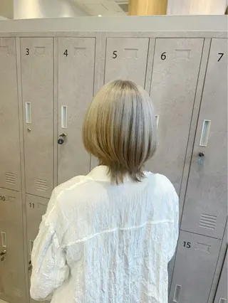 カラー 福島 果音のヘアスタイル