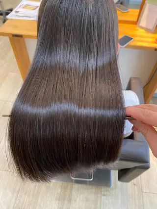 ロング カラー CABANON所属・和歌山髪質改善 那須優太のヘアスタイル