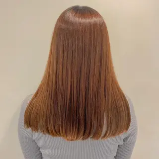 セミロング sava所属・🌈ケアブリーチ🌈 おぐまなつきのヘアスタイル