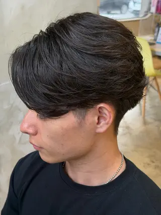 ミディアム メンズカットパーマ /岐阜/yudaiのヘアスタイル