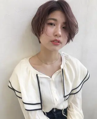 ショート カラー nakahara madokaのヘアスタイル