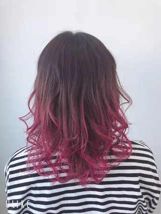 セミロング カラー パーマ ヘアアレンジ メンズ キッズ ネイル マツエク・マツパ 川上 有香のヘアスタイル