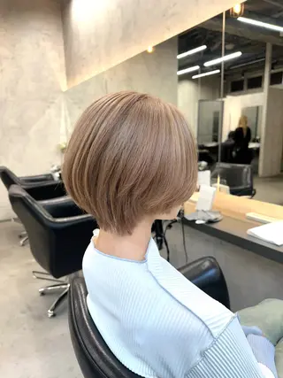 ショート カラー Misora/ボブ/ レイヤー/艶カラーのヘアスタイル