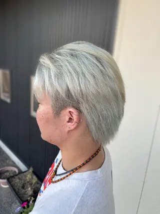 カラー 久留生 隼斗のヘアスタイル