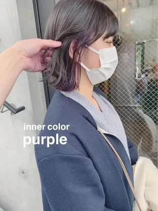 ショート カラー 柔らかブラウン/顔周 りレイヤー♡ユウシのヘアスタイル