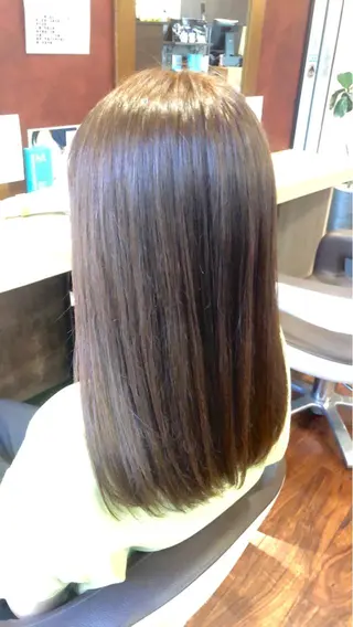 ロング 野口 未樹のヘアスタイル