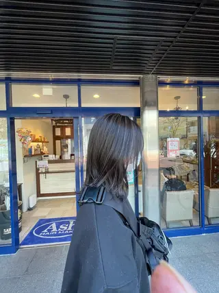 セミロング 『Ash久が原MG』 水野 翼のヘアスタイル