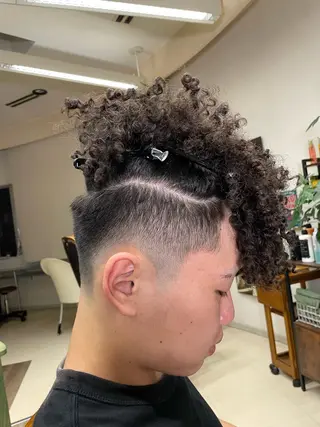 ミディアム メンズ ISHIGURO所属・三井 大輝のヘアスタイル