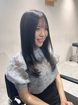 ロング NYLON.所属・ブリーチ/縮毛矯正 ❤️‍🔥シンノスケのヘアスタイル