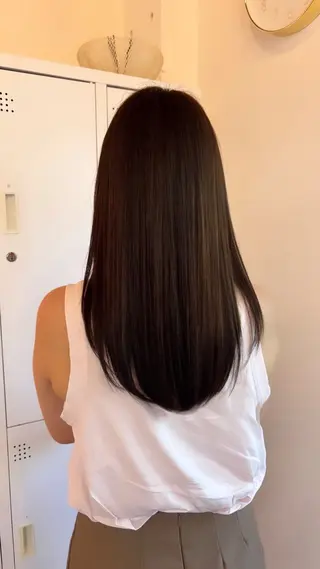 ロング cher. 熊谷衣織のヘアスタイル