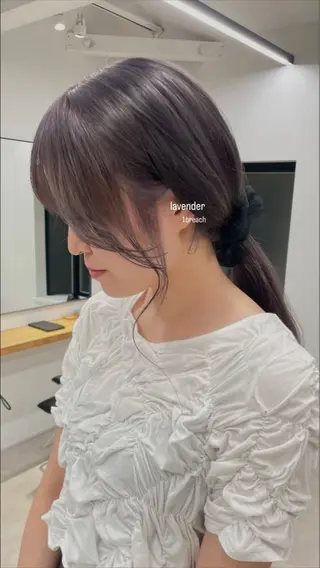 カラー miyu / 透明感カラーのヘアスタイル