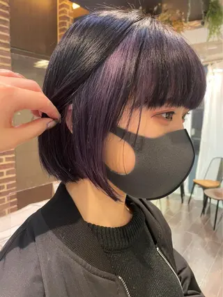 カラー カットパーマ 🌀あさみのヘアスタイル