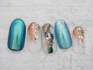 ネイル トップネイリスト Ribbon立川店のネイルデザイン