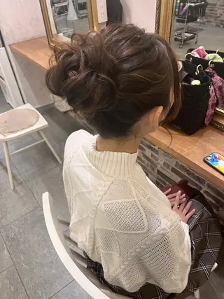 ヘアアレンジ 鈴木 芽香のマツエク・マツパデザイン