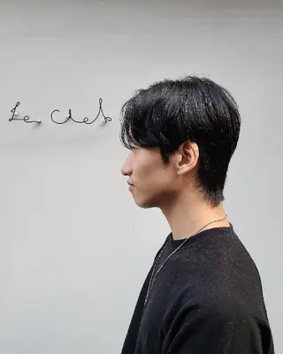 ショート メンズ 隈元 光のヘアスタイル